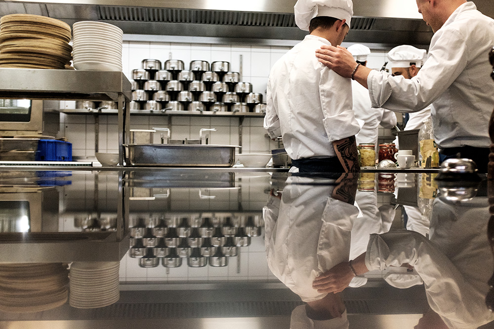 Die Küche im il Boccone Konstanz