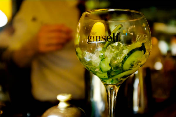 Gin in der il Bar  im il Boccone Konstanz