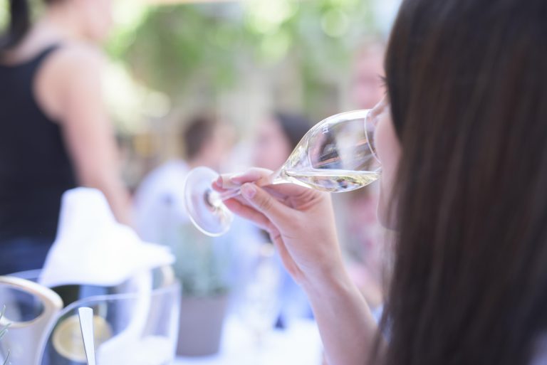 Weinprobe mit italienischem Wein im il Boccone Konstanz